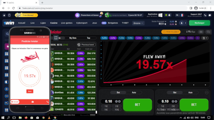 Live prediction result sample one